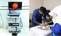 مرکز آموزشی درمانی شهید بهشتی کاشان به دستگاه عکسبرداری شبکیه چشم نوزادان (Retcam) تجهیز شد